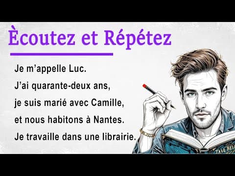 Thumbnail for Improve Your French Pronunciation with an Easy Story (A1-A2) by Francais facile | Easy French