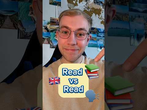 Thumbnail for Read vs Read 📖 #shorts #english #learnenglish by Learn English with Regan