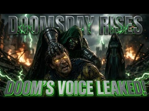 Thumbnail for Avengers Doomsday: RDJ’s Dr. Doom Voice Reveal & 35 Actors Secret! 💥 by Multiverse Minds