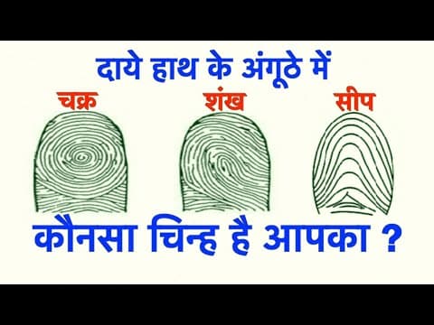 Thumbnail for अंगूठे में बने चक्र , शंख और सीप का क्या फल होता है हस्तरेखा ज्ञान | Hastrekha Thumb Signs by Astro Science