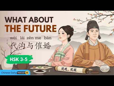 Thumbnail for HSK 3 - 5 | 当未来不确定时 | How to Face an Unclear Future | Chinese Daily Podcast by Chinese Daily Podcast