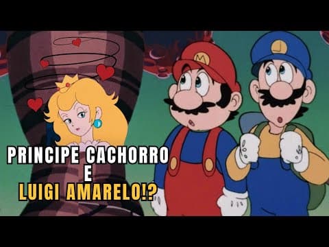 Thumbnail for O CURIOSO Filme/Anime do Mario! - Super Mario Bros : O Resgate da Princesa Peach (Review) by Junitti World