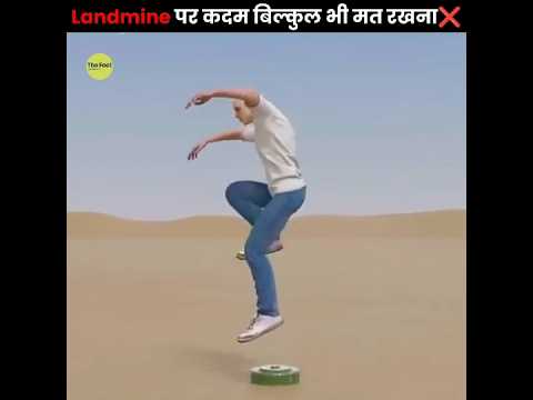 Thumbnail for What If You Step On a Landmine? 😰 by The Fact