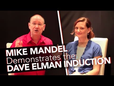 Thumbnail for Dave Elman Induction: Mike Mandel Demonstrates the Elman Induction by Mike Mandel Hypnosis