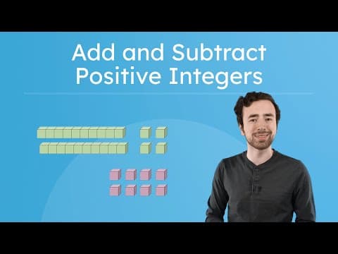 Thumbnail for Add and Subtract Positive Integers - Prealgebra 1 for Kids and Teens! by Miacademy & MiaPrep Learning Channel
