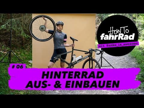 Thumbnail for Hinterrad ausbauen & einbauen (ohne Montageständer, dafür mit Lama!) – #6 How To fahrRad by Anke is Awesome