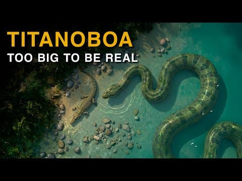 Thumbnail for Nothing About Titanoboa Was Normal… Here's Why by Mr. Science