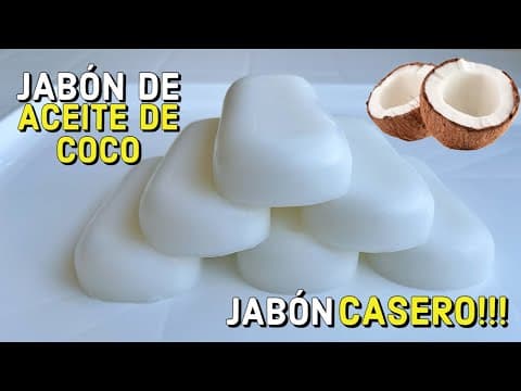 Thumbnail for Jabón casero de aceite de coco. by Salud y Ciencia 
