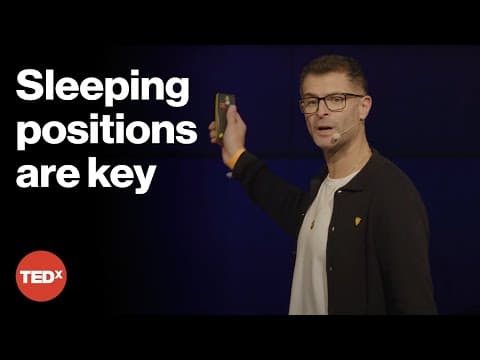 Thumbnail for The secret to getting better sleep tonight | James Leinhardt | TEDxManchester by TEDx Talks