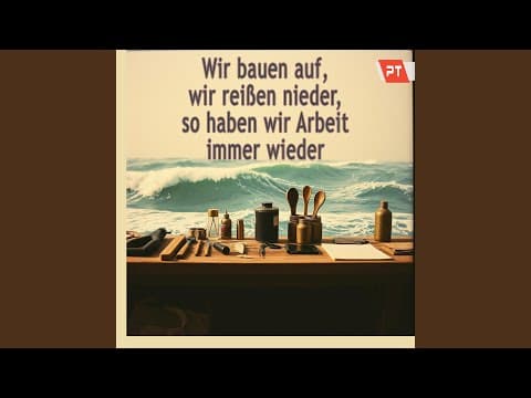 Thumbnail for Wir Bauen Auf, Wir Reißen Nieder, so Haben Wir Arbeit Immer Wieder by PlerTanix - Topic