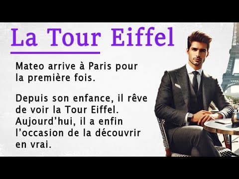 Thumbnail for Improve Your French Pronunciation with an Easy Story (A1-A2) by Francais facile | Easy French
