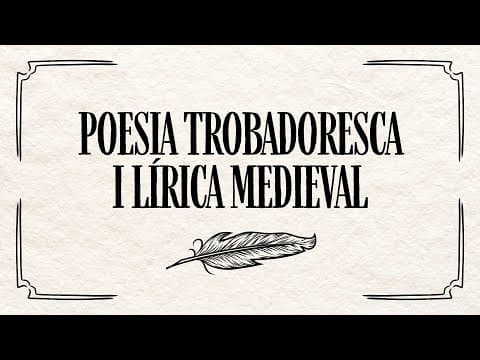 Thumbnail for Poesia trobadoresca i lírica medieval by Lara PT
