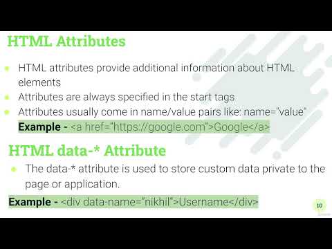 Thumbnail for 2.1 Basics of HTML by Gus Tech Courses