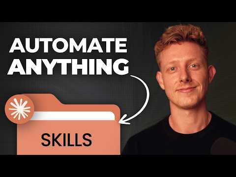 Thumbnail for How to build Claude Skills Better than 99% of People by Ben AI