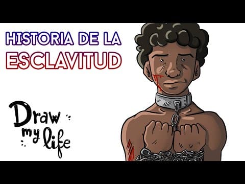 Thumbnail for La ESCLAVITUD ⛓ | Draw My Life en Español by DRAW MY LIFE en Español
