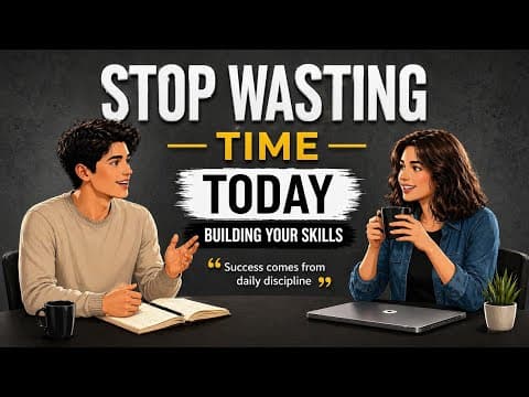 Thumbnail for English Podcast Stop Wasting Time Daily English Conversation Practice by Fluent English Circle