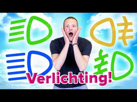 Thumbnail for Alles over verlichting | Theorie-examen tips 2025 (auto, motor & scooter) | 123-theorie.nl by 123-theorie NL
