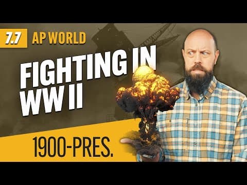 Thumbnail for How WORLD WAR II Was Fought [AP World History Review—Unit 7 Topic 7] by Heimler's History