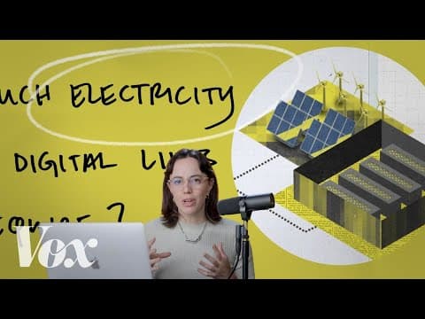 Thumbnail for Can clean energy handle the AI boom? by Vox