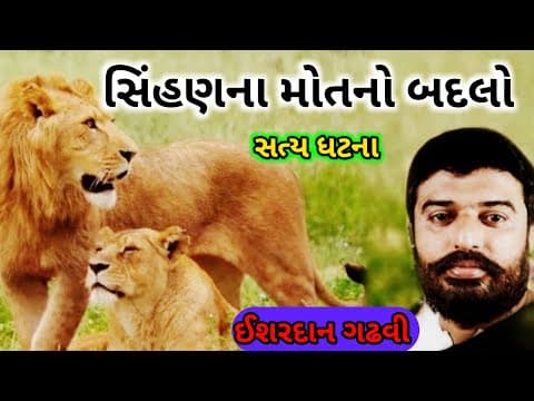 Thumbnail for સિંહણના મોતનો બદલો l સિંહની દોસ્તી l ishardan gadhvi gujarati lok katha l ગુજરાતી લોક કથા l by Gujarati lok katha 