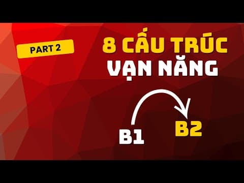 Thumbnail for #72 8 Mẫu Câu “Cứ Dùng Là Ăn Điểm” Cho Bài Nói & Viết VSTEP [Part 2] by Bảo - Brian
