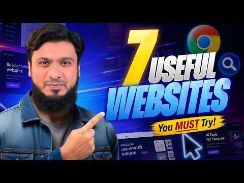 Thumbnail for 7 Amazing Useful Websites You Must Try in 2026 by Faisal Shabbir