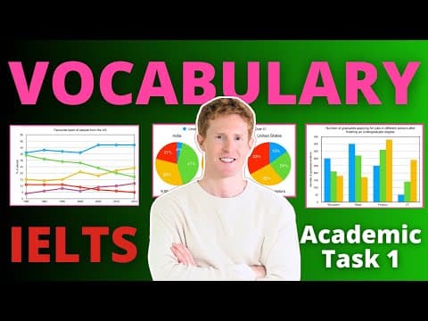 Thumbnail for Essential Vocabulary for IELTS Academic Task 1 by English Pro Tips - IELTS Preparation