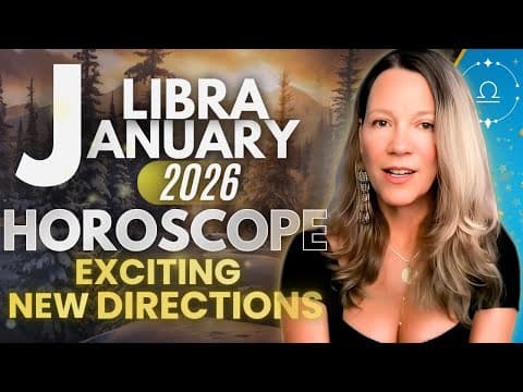 Thumbnail for Major Changes In Home, Work and Money 🔆 LIBRA JANUARY 2026 HOROSCOPE. by Lunatic Astrology