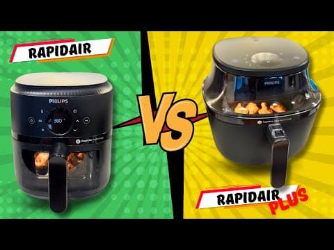 Thumbnail for Philips Air Fryer Review: 2000 Series VS 3000 Series - Worth the Upgrade? by Meem Reviews