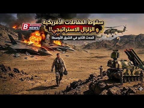 Thumbnail for سقوط المقاتلات الأميركية والزلزال الإستراتيجي في الشرق الأوسط. الجزء الأول من البث!! by الجنرال المنهجي (أبو عبيدة النقادي)