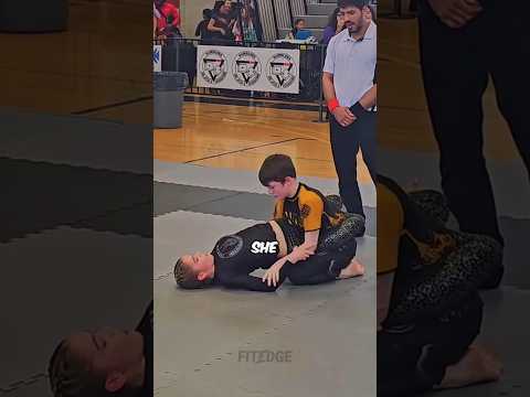 Thumbnail for The Sneaklest Choke in Jiu-Jitsu 😱 (@tylerjamestaekwondokid/IG) by FitEdge