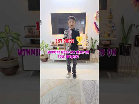 Thumbnail for Winning Mono Act For Kids( Based on true incident) by Mr.Smarto