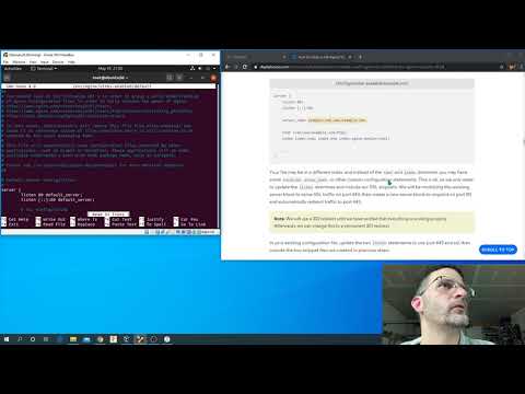 Thumbnail for Ep.5 Ubuntu 20.04 Nginx Self Signed SSL by Zach Writes Code
