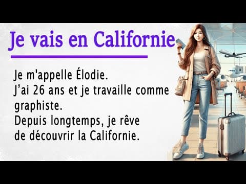 Thumbnail for Improve Your French Pronunciation with an Easy Story (A1-A2) by Francais facile | Easy French