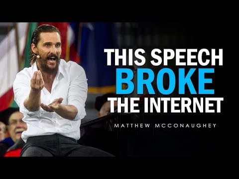 Thumbnail for The 13 Truths - Matthew McConaughey [MOTIVATIONAL SPEECH] #motivation ￼￼#matthewmcconaughey #truth by EliteMindshift