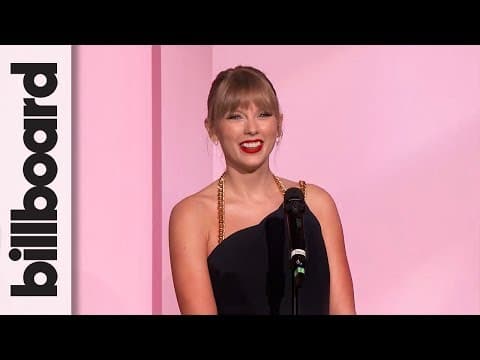 Thumbnail for Taylor Swift Accepts Woman of the Decade Award | Women In Music by Billboard