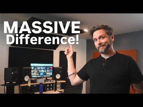 Thumbnail for DIY Acoustic Panels That Make A MASSIVE Difference (Before & After) by Andrew Chapman Creative