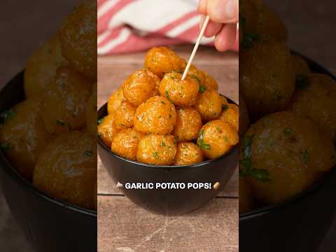 Thumbnail for Garlic Potato Pops 🧄🥔 #Shorts #Garlic #PotatoPops #EasyRecipe #Potato #Airfryer #AirFryerSnack by Planet Food