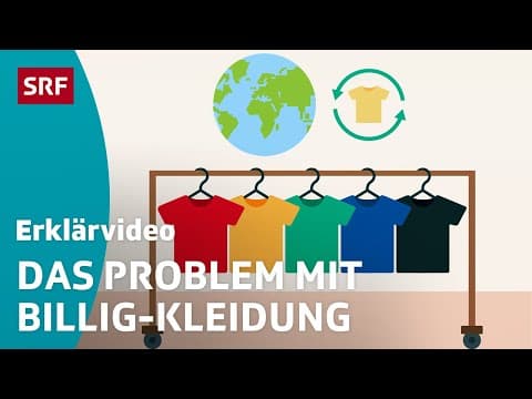 Thumbnail for Fast Fashion: Kleidung, die Umwelt und Menschen schadet  – einfach erklärt | Kindervideos | SRF Kids by SRF Kids