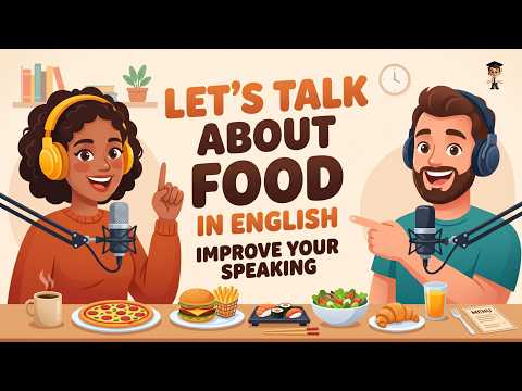 Thumbnail for English Listening Practice | Let’s Talk About Food in English | Mr. English Podcast by Mr. English Channel