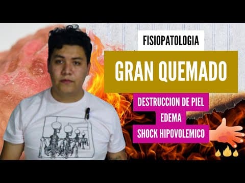 Thumbnail for FISIOPATOLOGIA del PACIENTE GRAN QUEMADO | Quemaduras | Anatomia en Enfermeria by Asesorias de Anatomia & TSE