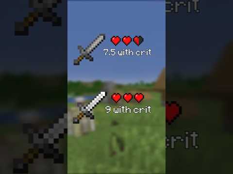 Thumbnail for Don't make iron swords in Minecraft #minecraft #tips #technical #shorts by Heppe