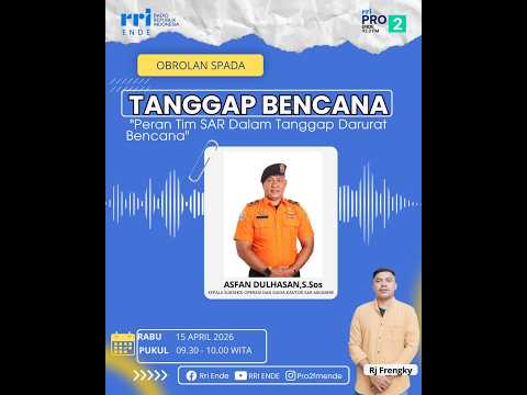 Thumbnail for OBRAS - Peran Tim SAR Dalam Tanggap Darurat Bencana (Kantor SAR Maumere) by RRI ENDE