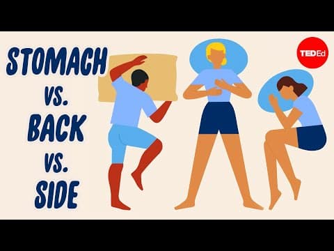 Thumbnail for What’s the best position to sleep in? - Rachel Marie E. Salas by TED-Ed