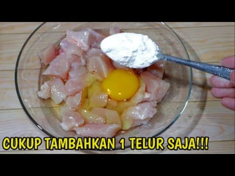 Thumbnail for CAMPURKAN 1 TELUR SAJA +  SESENDOK TEPUNG DI DAGING AYAM AKAN MENJADI LAUK YANG LUAR BIASA ENAK!!! by Vivi veronica