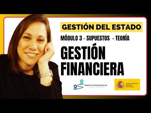 Thumbnail for GESTIÓN FINANCIERA: Anticipos de caja fija y Pagos a justificar  - M3 supuestos GACE [TEORÍA] by Simplificatusopos Gestión