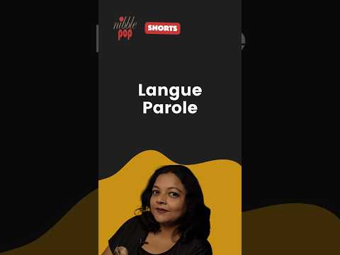 Thumbnail for Langue vs Parole: Quick Explanation in 3 Minutes 🎭 #monamimukherjee by Nibble Pop