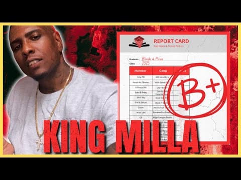 Thumbnail for GB | Miller Gangsta Bloods | Blood & Piru Report Card by Rap News & Street Politics Clips