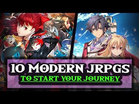 Thumbnail for 10 Modern JRPGs For Newcomers by The Kiseki Nut