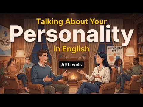 Thumbnail for How to Describe Your Personality in English | Easy Speaking Practice | Shadowing English by Chill English Channel
